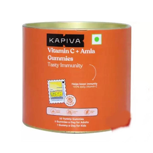 Kapiva Ayurveda Vitamin C + Amla Gummies - Tasty Immunity | Swadesiicart