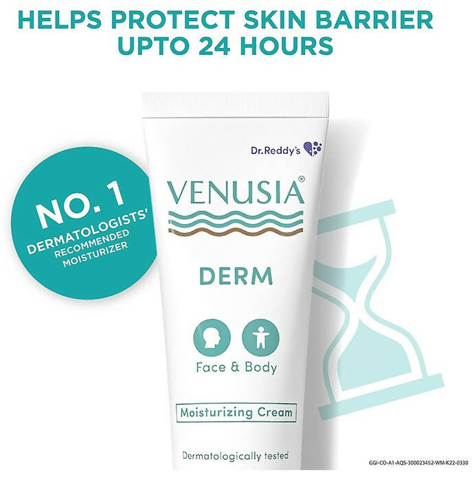 Dr. Reddy's Venusia Derm Moisturizing Cream For Face & Body - Swadesiicart