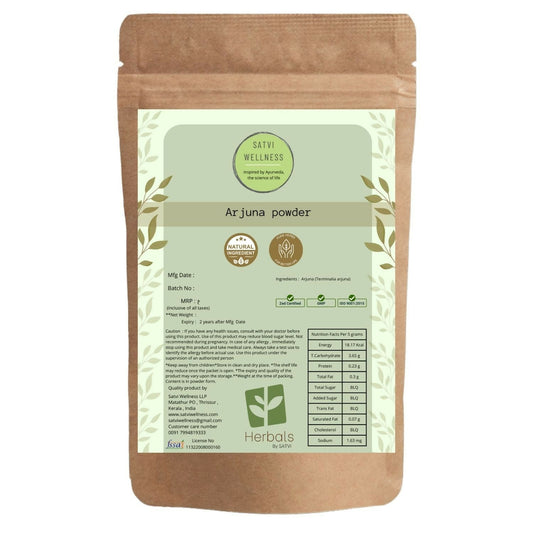 Satvi Wellness Arjuna Powder - Satvi Wellness
