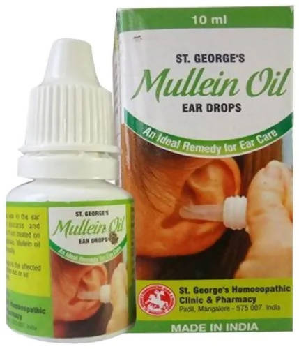 St. George's Homeopathy Mullein Oil Ear Drops | Swadesiicart