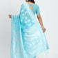 Shree Shyam Fashion Linen Cotton Grey Saree