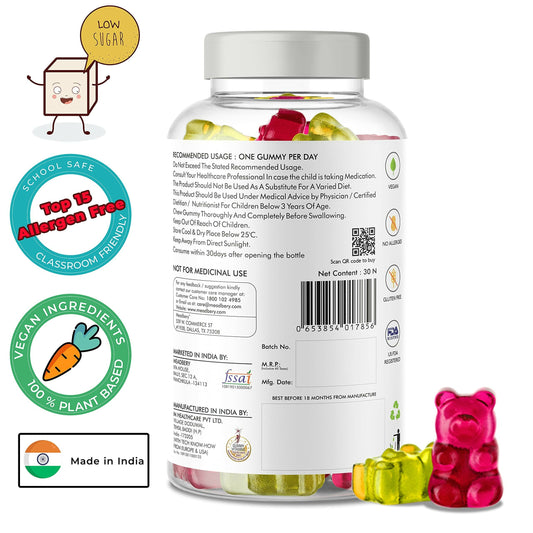 Meadbery Kids Multivitamin Gummy - Swadesiicart
