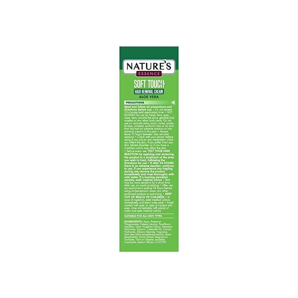Nature's Essence Soft Touch Aloe Vera Hair Removal Cream - Swadesiicart