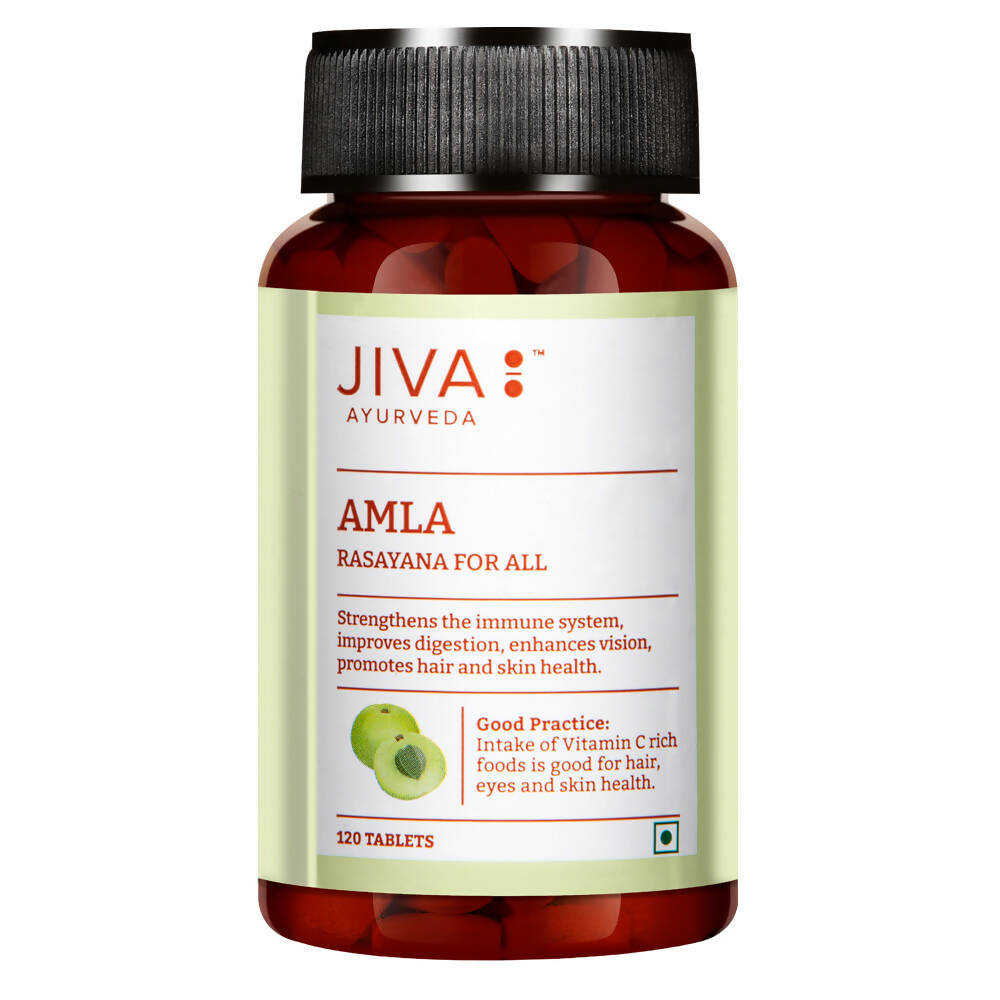 Jiva Ayurveda Amla Tablets - Swadesiicart