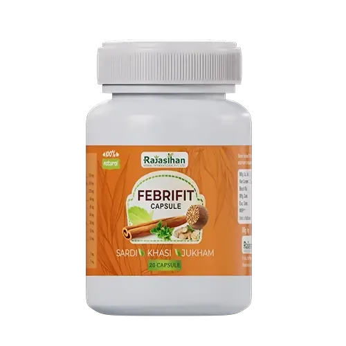 Rajasthan Herbals Febrifit Capsules | Swadesiicart
