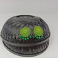 Terracotta Boho Style Studs With Dangles-Green