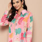 Ahalyaa Women's Traditional Wear Co-ods - Pink