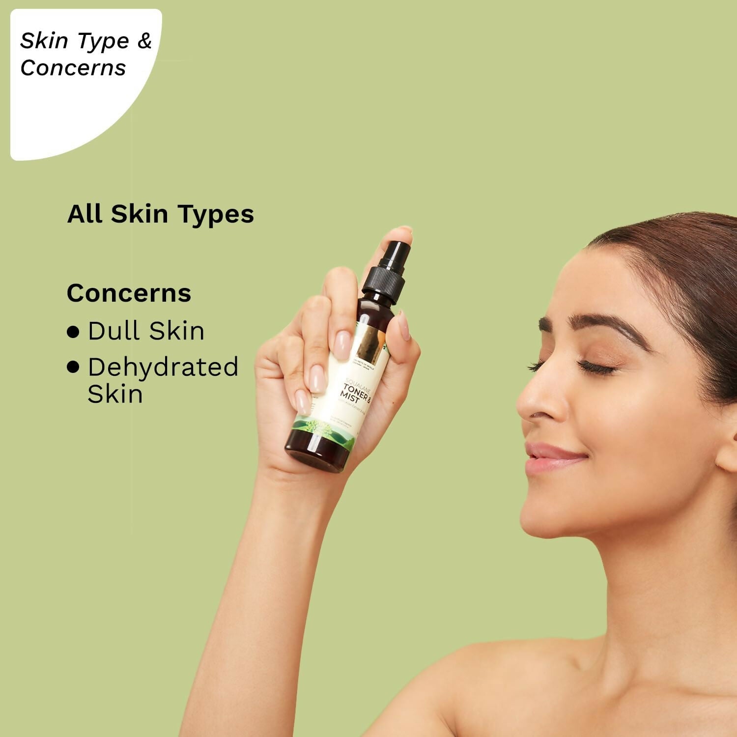 Pilgrim Spanish Face Toner For Glowing Skin, Refreshes & Hydrates Skin, Open Pores Tightening, Acne Prone Skin - Swadesiicart