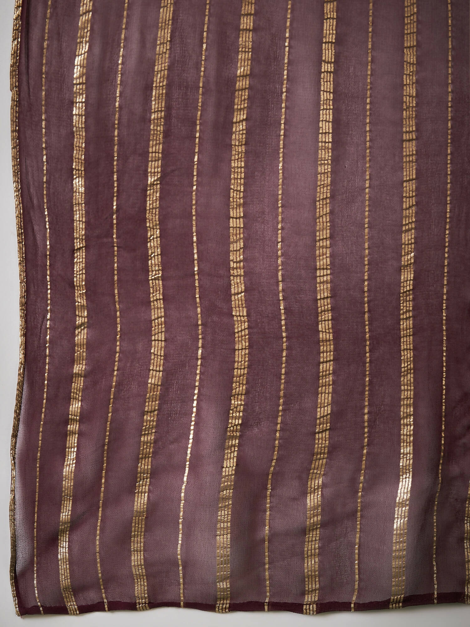 Wine Georgette Handwork Unstitched Dress Material - Hanika | Swadesiicart