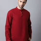 Even Apparels Maroon Pure Cotton Men's Kurta With Band Collar | Swadesiicart