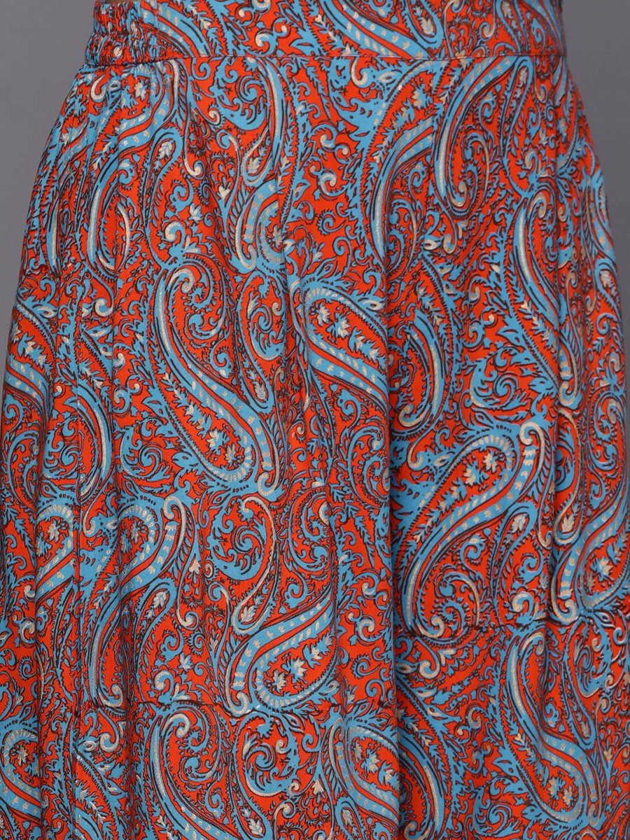 Ahalyaa Women's Traditional Wear Co-ods - Teal Blue
