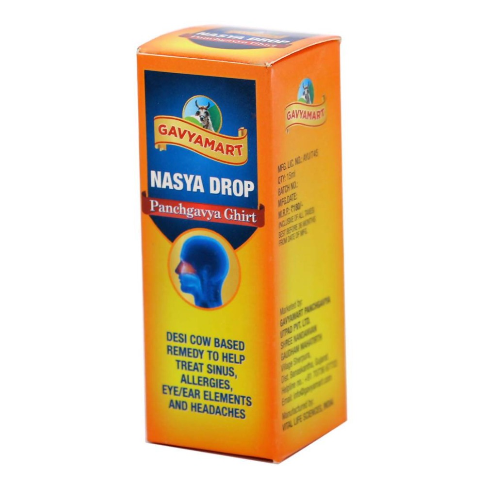 Gavyamart Nasya drop Panchgavya Ghirt