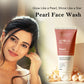 Globus Naturals Pearl Face Wash with Vitamin-E & Niacinamide | Swadesiicart