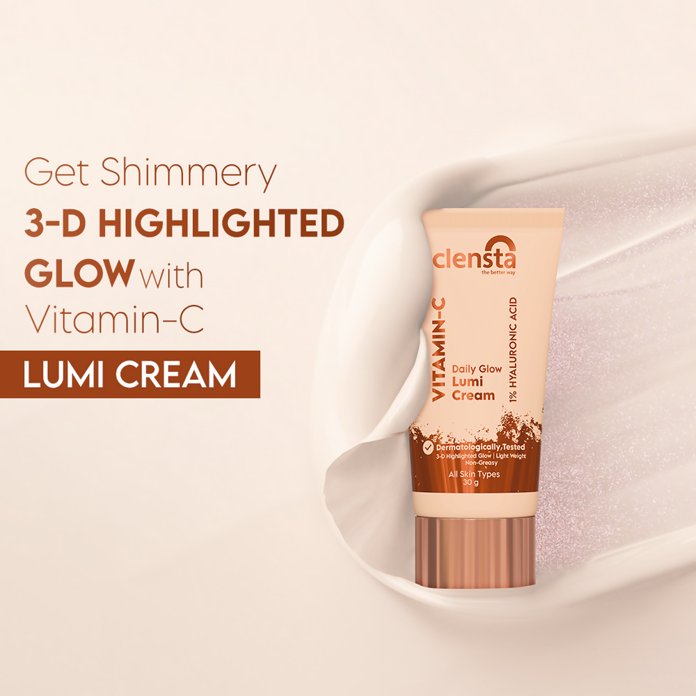 Clensta Vitamin C Daily Glow Lumi Cream | Swadesiicart