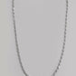 VOJ Silver Plated Designer Chain For Men | Swadesiicart