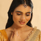 Nuyug 18K Gold Plated Ethereal Dual Color Maang Tikka | Swadesiicart