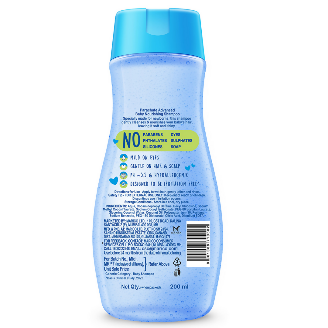 Parachute Advansed Baby Nourishing Shampoo - Swadesiicart