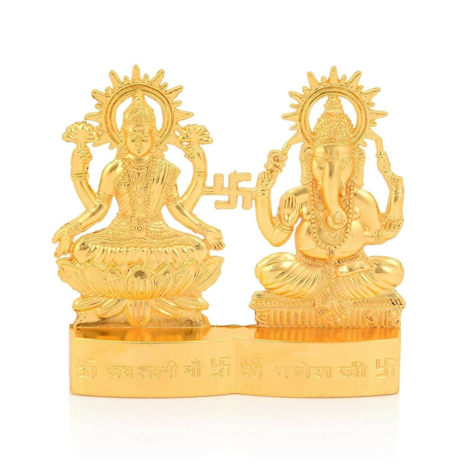 Collectible India Lakshmi Ganesha Murti Idol Set - Swadesiicart