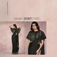 Black Lycra Embroidery Designer Saree With Blouse - Mohmanthan Sitaarah
