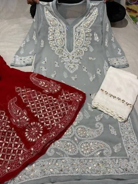Arfa Fashion House New Collection Of Chikankari Gota Patti Lovers | Swadesiicart