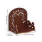 eCraftIndia Brown Design Wooden Temple | Swadesiicart