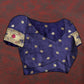 Lorenvalley Fashion Navyblue Soft Paithani Silk Woven Design Gold Zari Meenakari Weaving Saree - Swadesiicart
