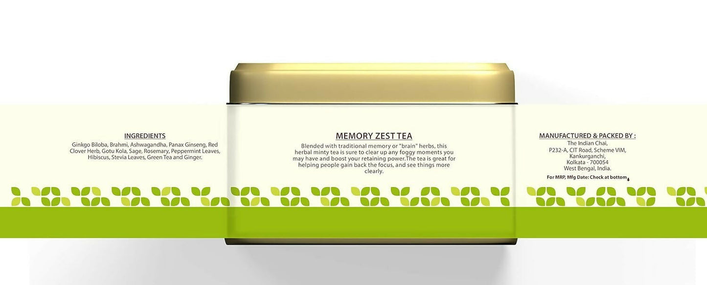 The Indian Chai - Memory Zest Tea | Swadesiicart