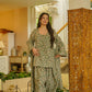 Aayaa Designer Printed Full Flared Suit