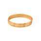 NVR Women's Set of 4 Gold-Polished Traditional Daily Use Bangles - Swadesiicart