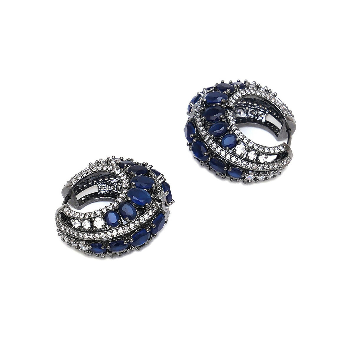 Blue Loops- Ruby Raang | Swadesiicart