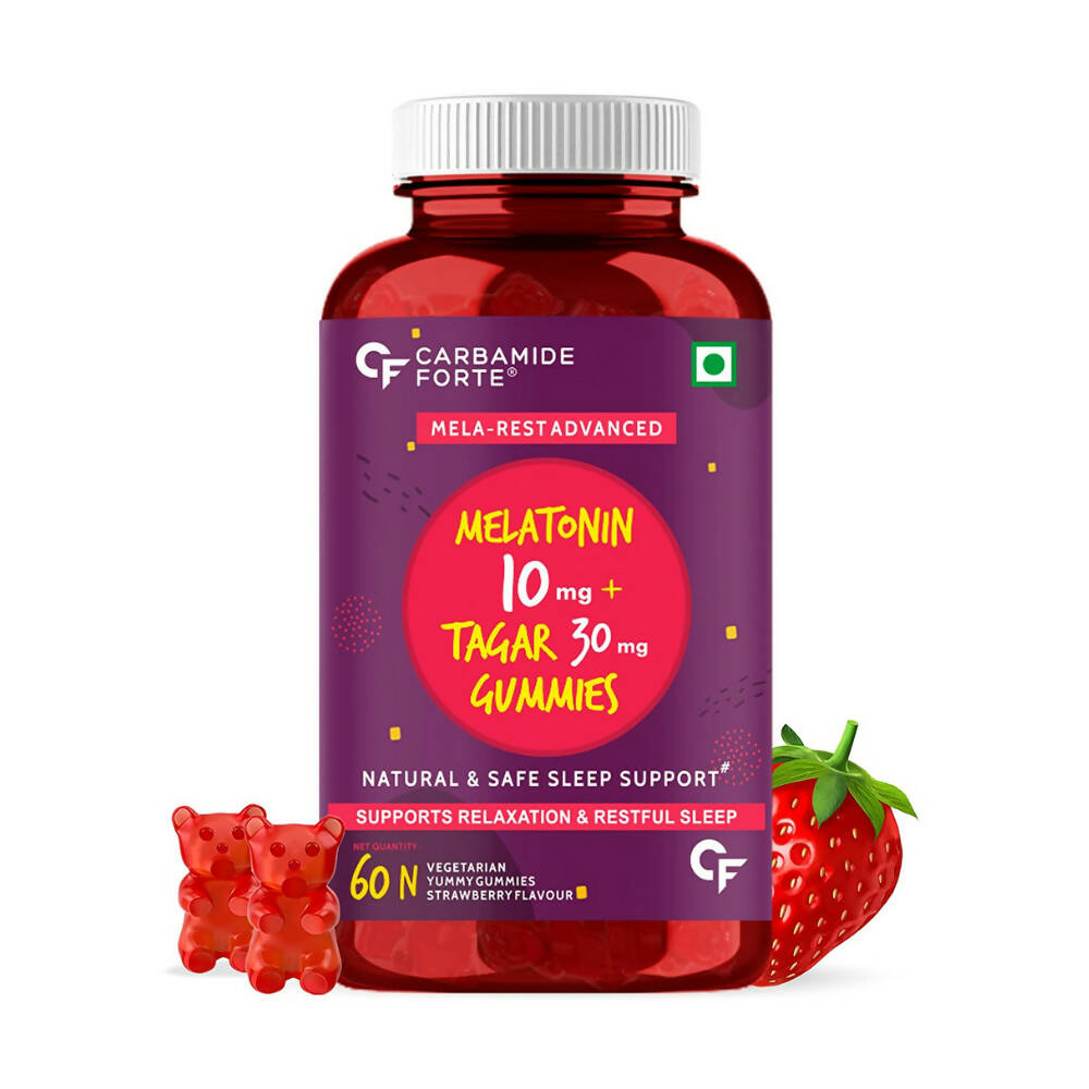 Carbamide Forte Melatonin Gummies with Tagar | Swadesiicart