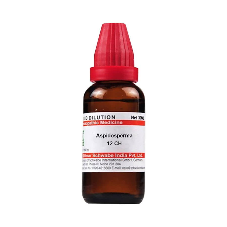 Dr. Willmar Schwabe India Aspidosperma Dilution | Swadesiicart