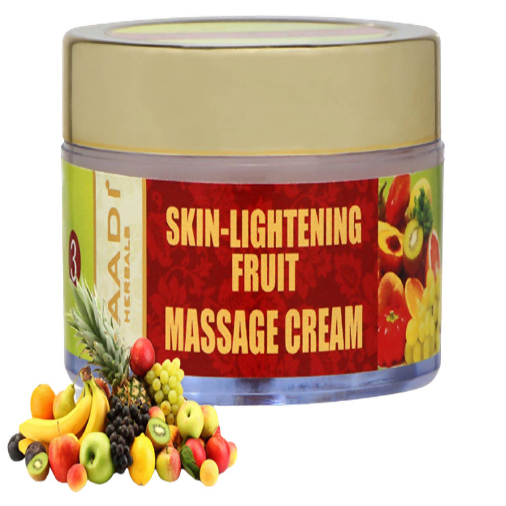Vaadi Herbals Skin-Lightening Fruit Massage Cream - Limited Time Offer - Swadesiicart