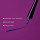 Pilgrim Metallic Eyeliner Blue Rebel, Long Lasting & Smudge Proof Enriched With Argan Oil - Swadesiicart