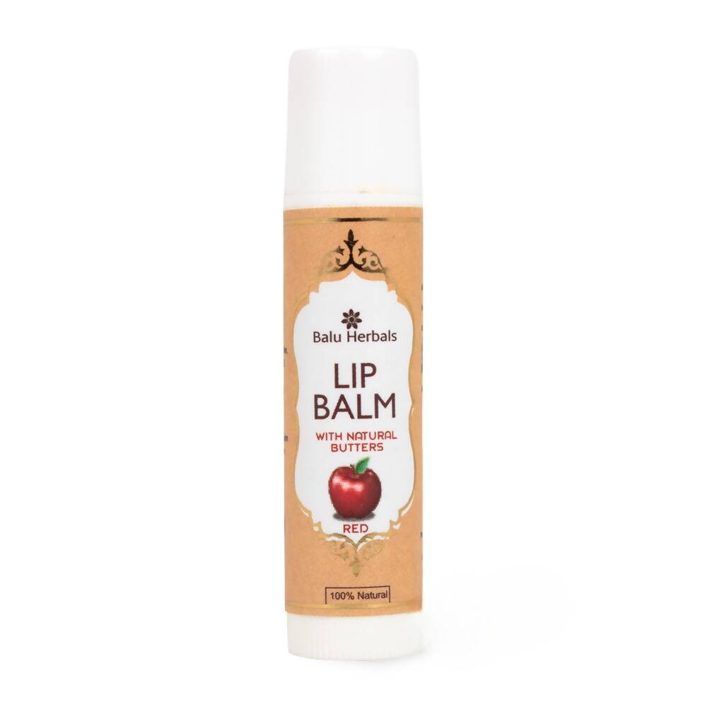Balu Herbals Lip Balm For Women Red - Balu Herbals