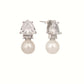 Nuyug Pearl Elegance Anti Tarnish Studs | Swadesiicart