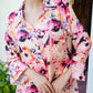 Vaasva Women Peach Muslin Floral Shirt & Pant Set - Swadesiicart
