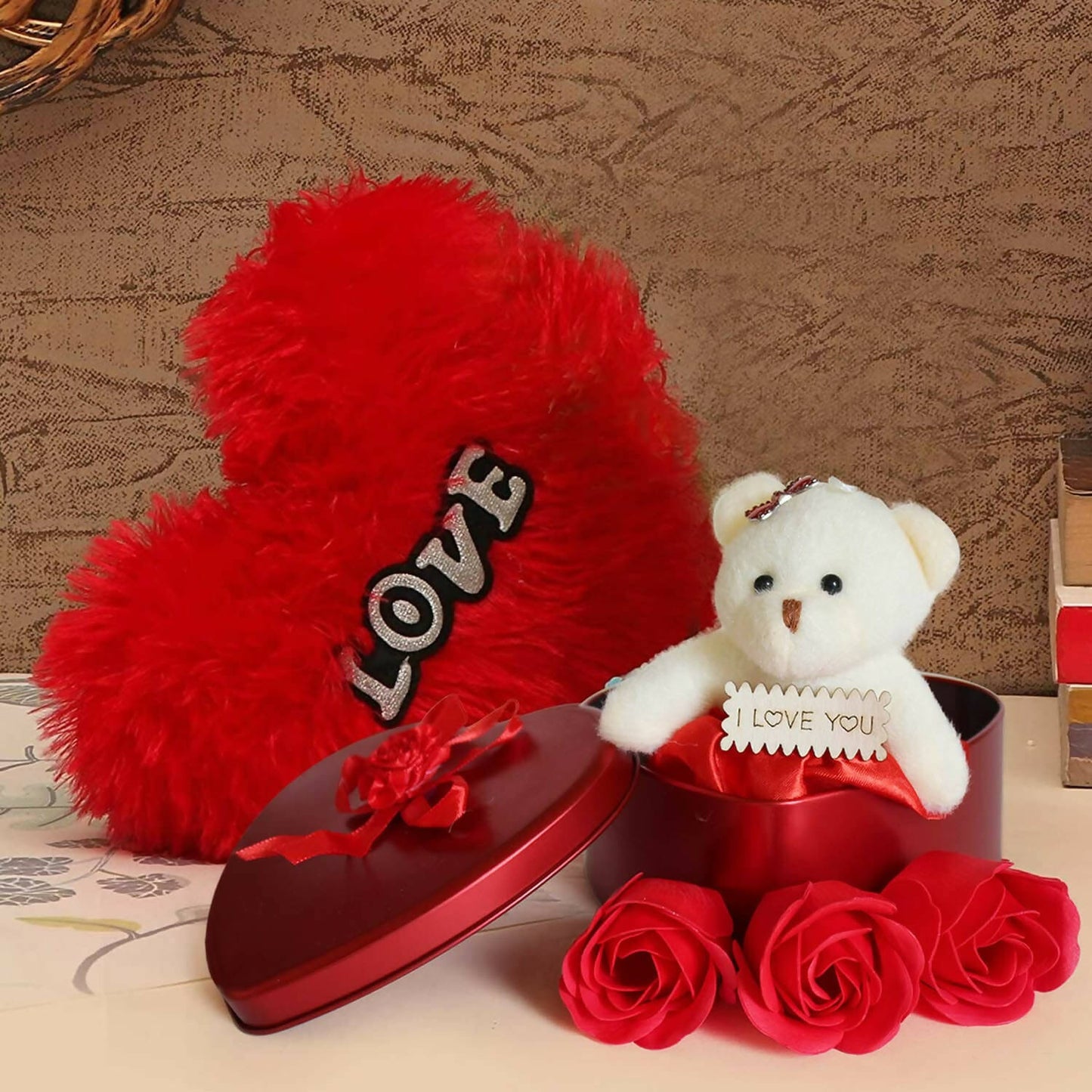 Tied Ribbons Valentine's Day Gift Combo | Swadesiicart