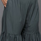 Ahalyaa Women's Traditional wear Kurta Set - Grey | Swadesiicart