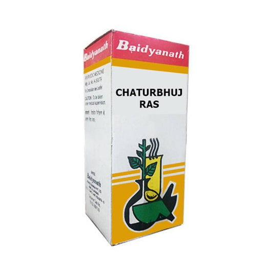 Baidyanath Chaturbhuj Ras Tablets | Swadesiicart