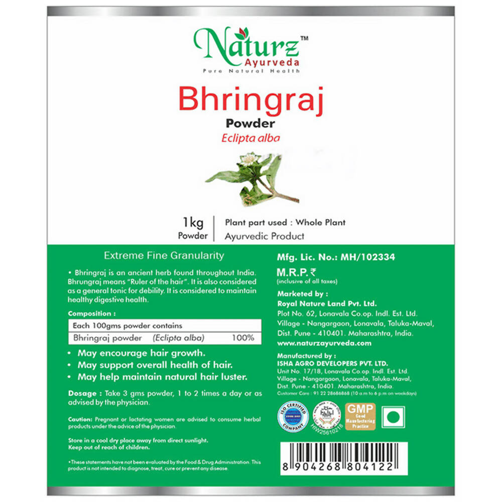 Naturz Ayurveda Bhringraj Powder | Swadesiicart