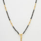 NVR Women Ethnic Gold-Polished Beaded Mangalsutra - Swadesiicart