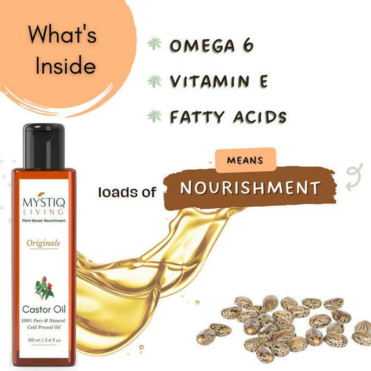 Mystiq Living Originals Castor Oil - Swadesiicart