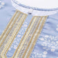 Ahalyaa Women's Traditional wear Tunic - Grey | Swadesiicart