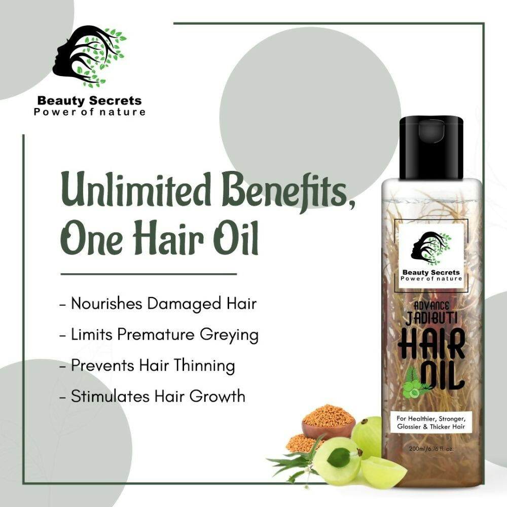 Beauty Secrets Ayurvedic Jadibuti Hair Oil | Swadesiicart