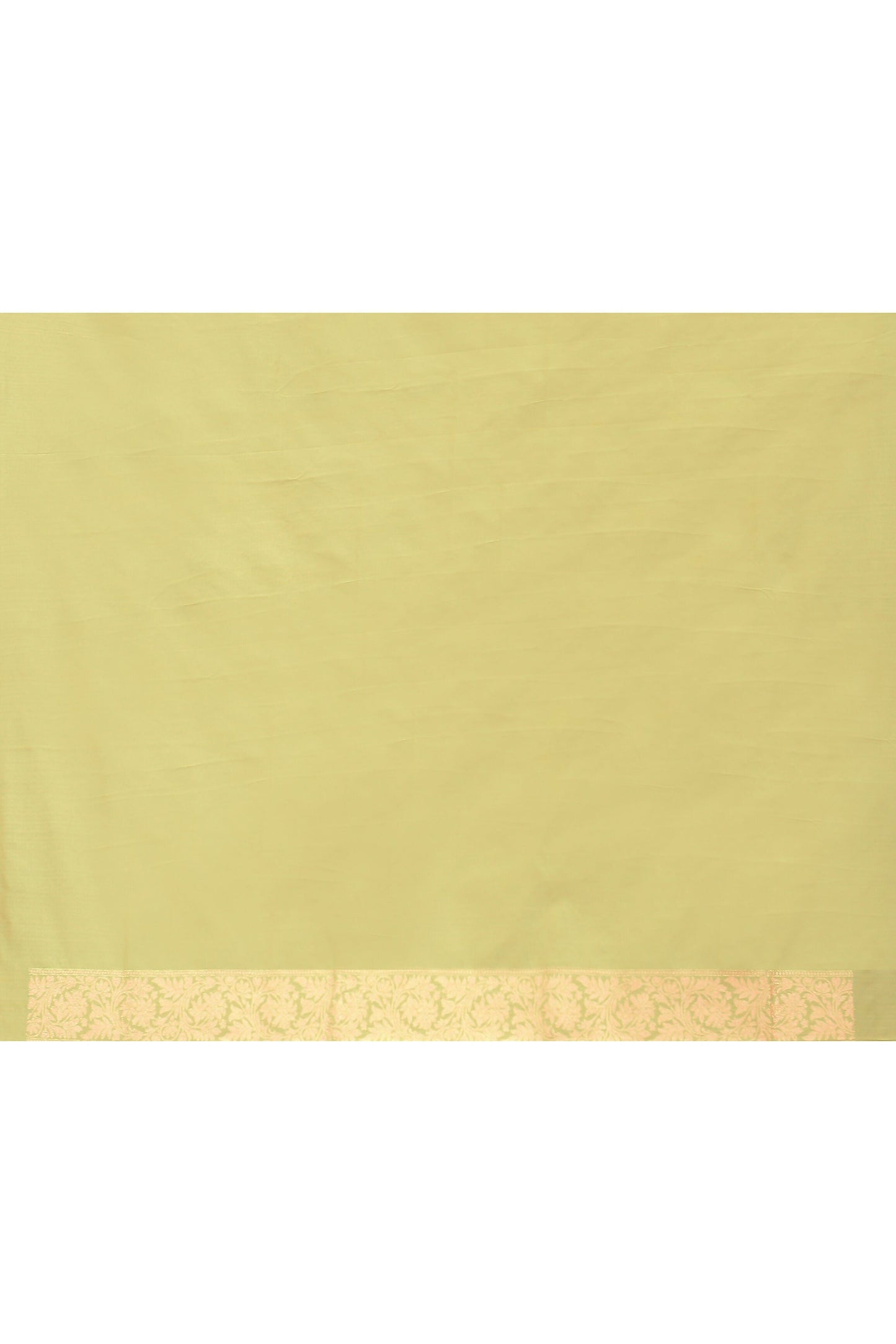 Joban Fashion Light Green Banarasi Katan Pure Handloom Banarasi Silk Saree | Swadesiicart