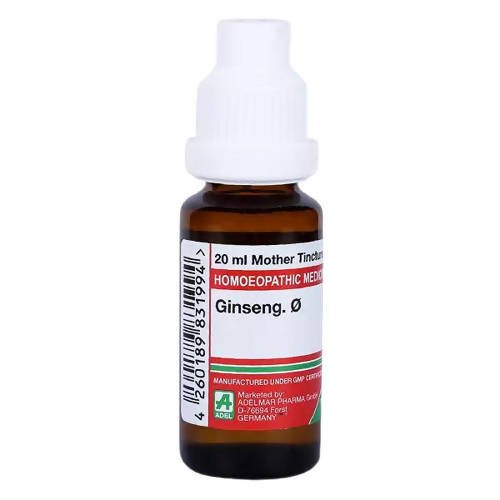 Adel Homeopathy Ginseng Mother Tincture Q | Swadesiicart