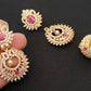 AD Emeralds Designer Beautiful 4 in 1 Earrings | Swadesiicart