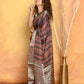 Very Much Indian Modal Silk Ajrakh Handblock Printed Natural Dyes With Designer Border Saree - Brown | Swadesiicart