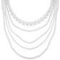 Gold-Polished Alloy Layered Pearl Elegant Necklace - The Pari | Swadesiicart
